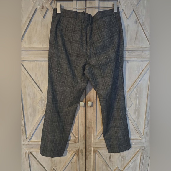 All Saints Bennett cropped plaid Men's Dress Pants - Picture 5 of 9